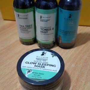 Pilgrim Toner & Sleeping Mask