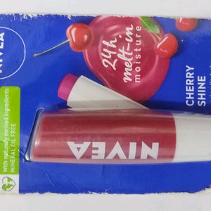 Nivea Cherry Shine Caring Lip Balm