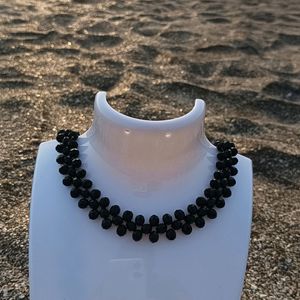 Crystal Black Neckpiece