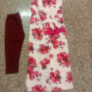 Kurthi With Leggings