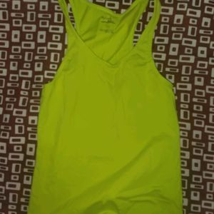 Splash Neon Green Top