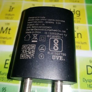DVE 5V 1A Charging Power Adapter Good Quality
