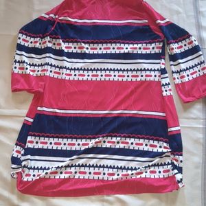 Stylish Top With 3/4 Sleeve. Rarely Used, XXL.
