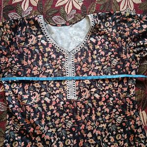 Kashmiri Kani Print Pheran Kurta