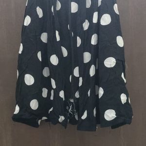 Black Polka Dots Top