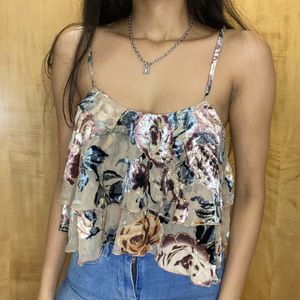 Floral Cami Top- Nasty Gal