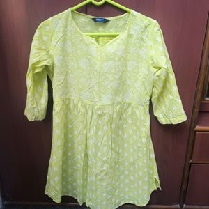 Yellow Tunic For Summer