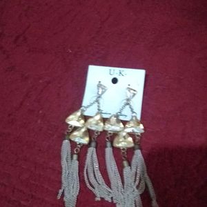 Beautiful Earrings Golden