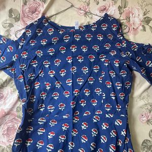 Mayo Women Blue Kurta