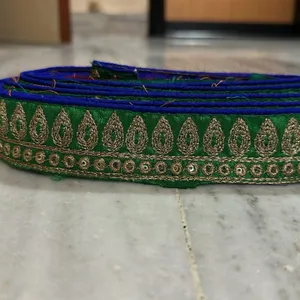 Green Zari Lace