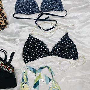 Combo Of 5 Halter Neck Bra