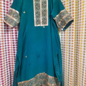 3 pics kurta with pajama dupatta