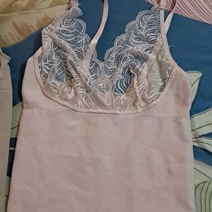 Combo Of Two Imported Fabric Bra Come Top