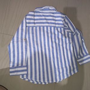 Blue & White Strip Shirt