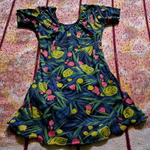 Baby Girl Swim Dress Like New