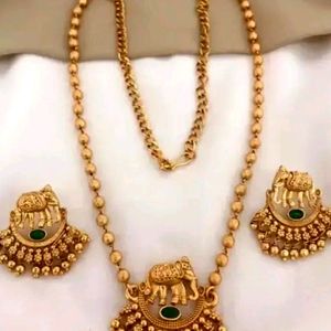 Temple Jewellery Set For Women