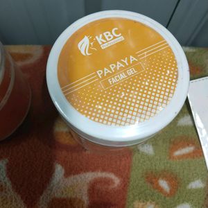 Facial Kit Cream, Scrub, Gel