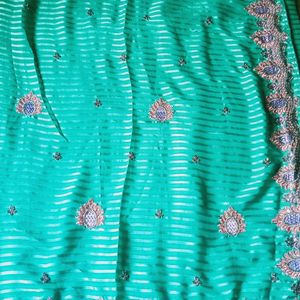 Embroidered Party Wear Saree