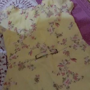 Yellow Frok Dress