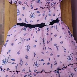 Charming Floral Frock - Size 28