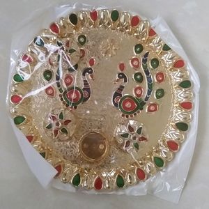 Puja Thali (Design No 1)