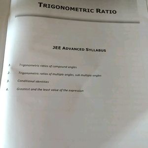 MATHEMATICS JEE ADVANCED MODULE 1&1B