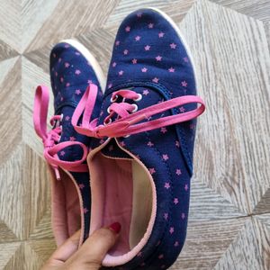 Blue Asian Casual Shoes