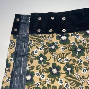 Wrap Around Floral Skirt