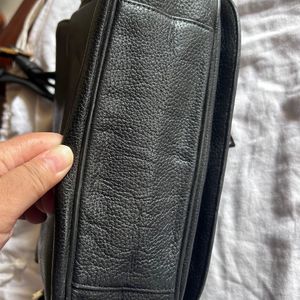 MCM Authentic Leather Sling Bag