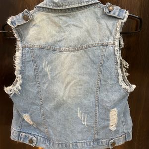 Cool Denim Crop Jacket