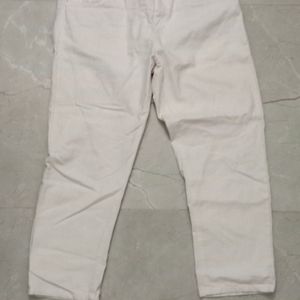 White Jeans Women36-38 Size