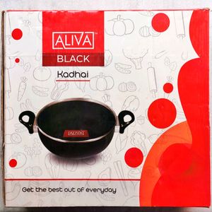 [NEW]🔥Aliva Induction Compatible Black Kadai