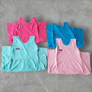 Set Of 4 Cotton Camisoles For Girls(60 Cm)