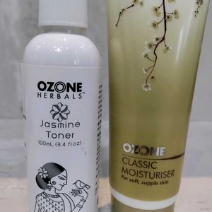 Toner And Moisturizer Combo