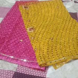 Double Shade Saree