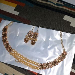 Necklace Set With Earring