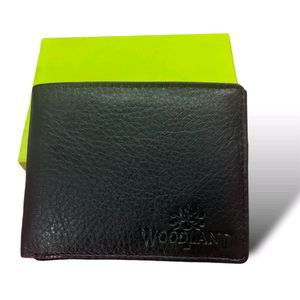 Woodland Black Casual Leather Wallet for Men