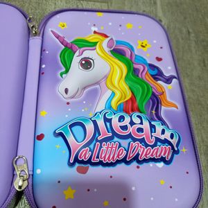 7D Unicorn Big Pencil Pouch