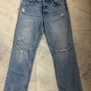 Bershka Ripped Jeans