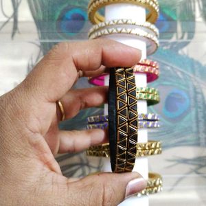 Kundan Bangles - Sale