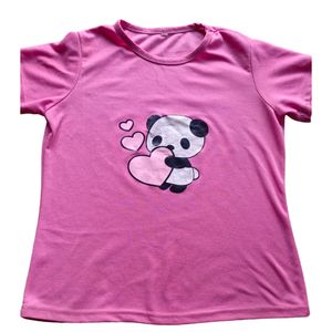 Pink Crop Tshirt/Top For Women