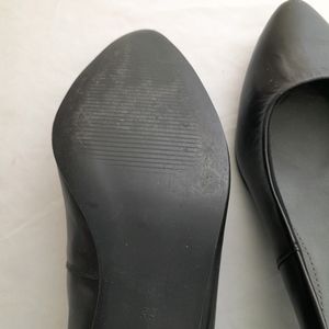 Black Casual Heels (Women's)