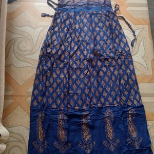 Brand New Cotton Jaipuri Gown