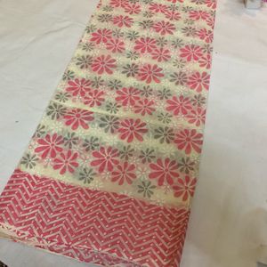 Floral Print Saree Unopened