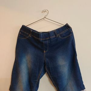 Blue Denim Shorts (Women)