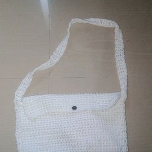 Y2k Printrestly White Bag