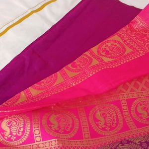 Beautiful Saree Jacquard Softsilk