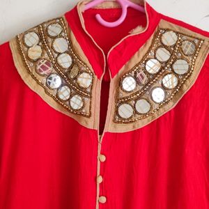 Red Kurti For Women