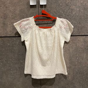 H&M crochet Top XS