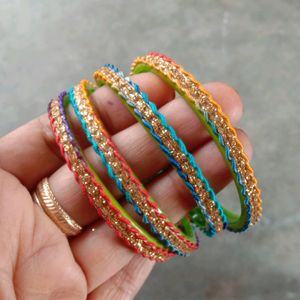 4 Handmade Designer Bangles